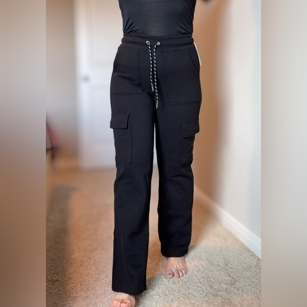 Calvin Klein Black Cargo Pants - Picture 1 of 13